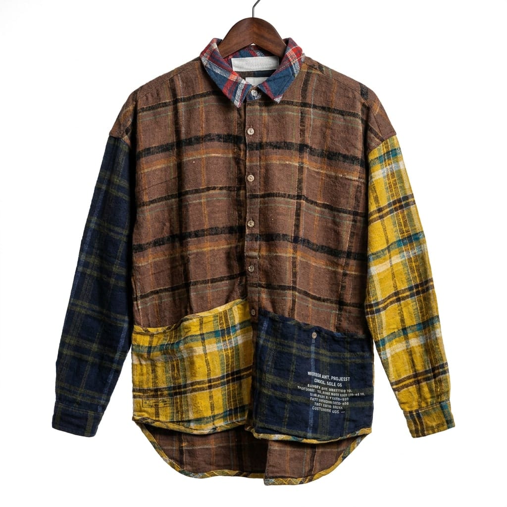 Coco Patchwork Plaid Shirt