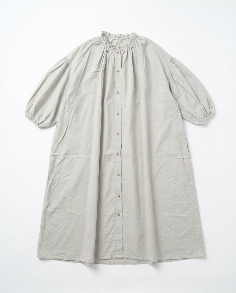 Sage Oversized Cotton Dress